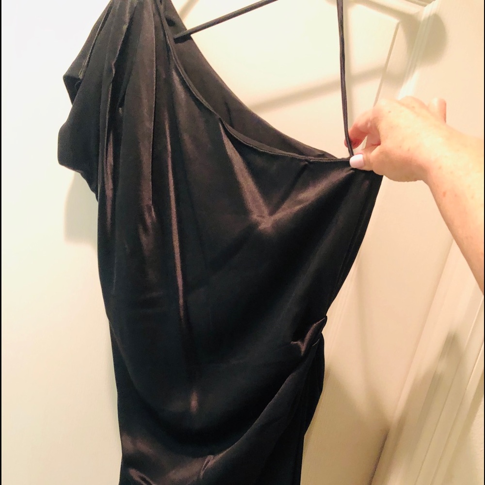 Diane Von Furstenburg 1-Shoulder Dress 100% Silk